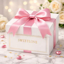 Boite cadeau bonbon personnalisé Sweet love
