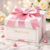Boite cadeau bonbon personnalisé Sweet love