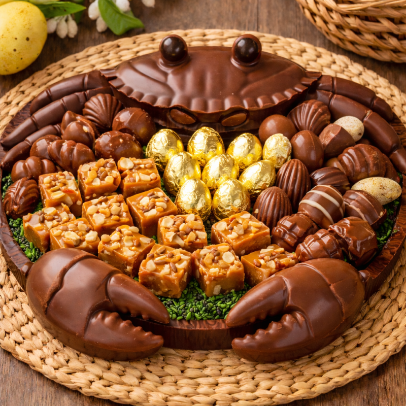 Plateau Chocolat au Lait & & Nougat créole